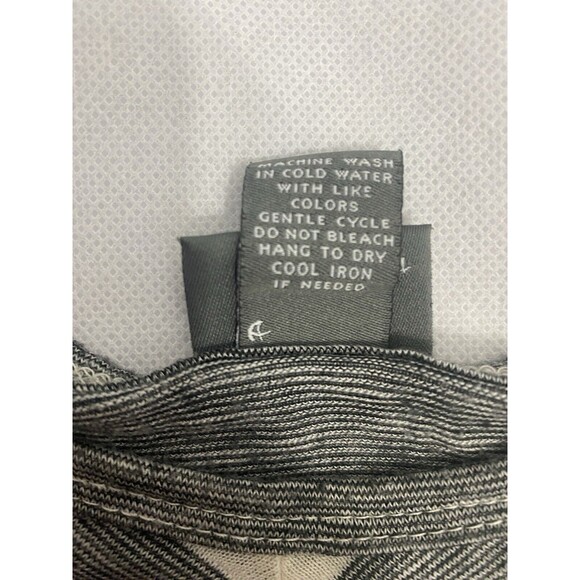 Dots Women Medium Gray And White Striped Blouse - Picture 8 of 8